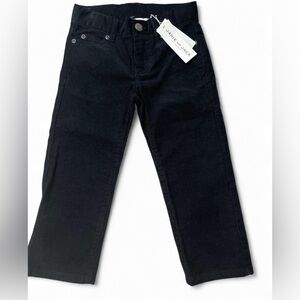 Janie and Jack Kids Black Corduroy Jeans size 3 - NEW WITH TAGS